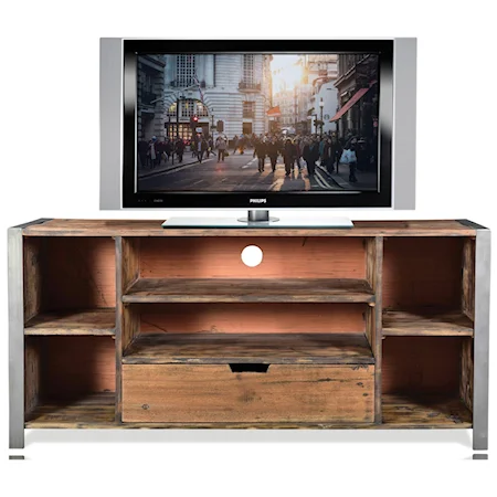 Reclaimed Wood TV Console